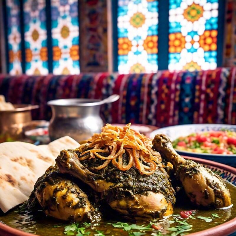 Chicken Molokhia