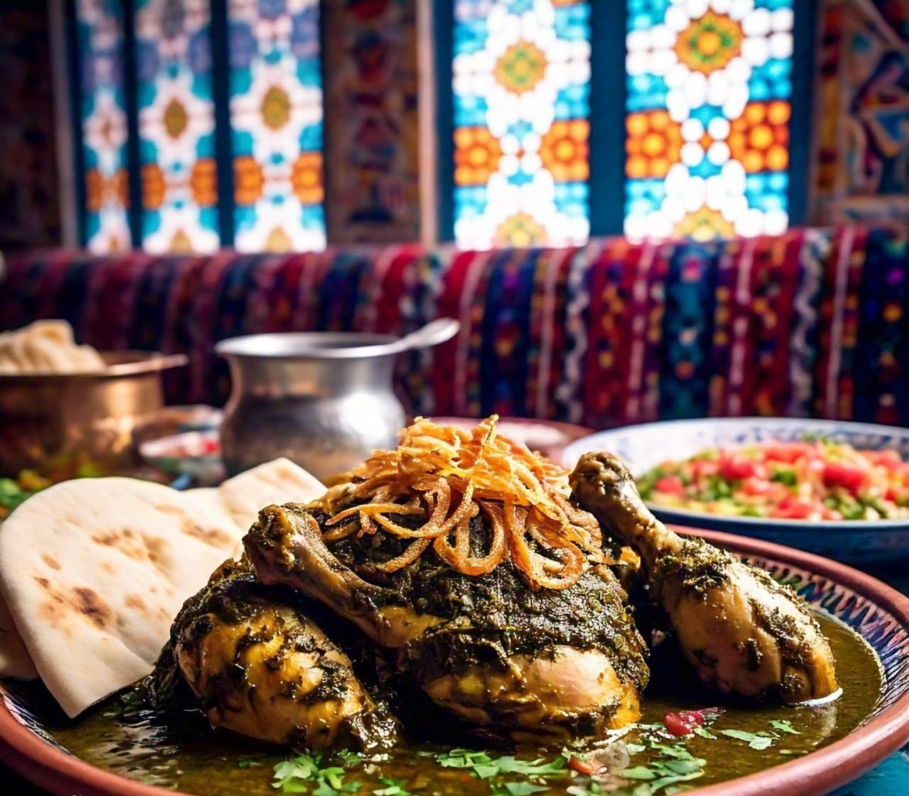 Chicken Molokhia