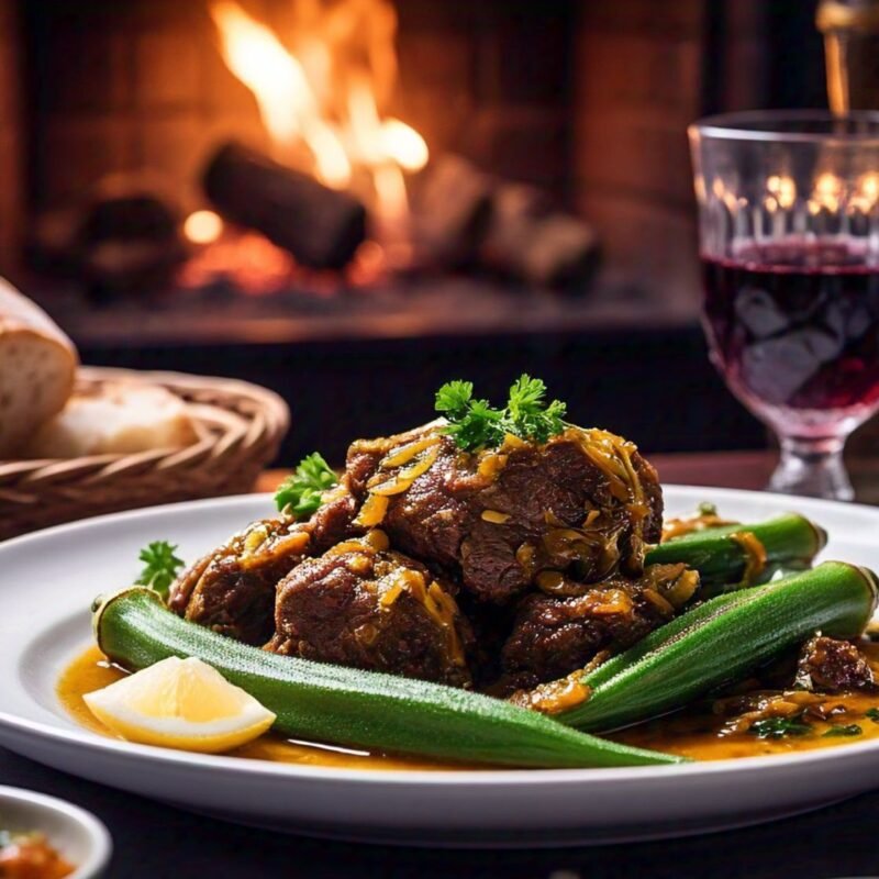 Okra with Meat