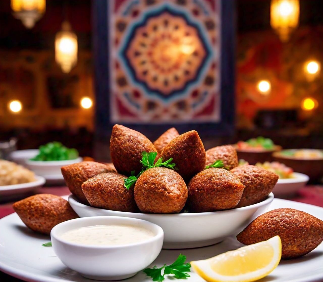 Fried Chicken Kibbeh