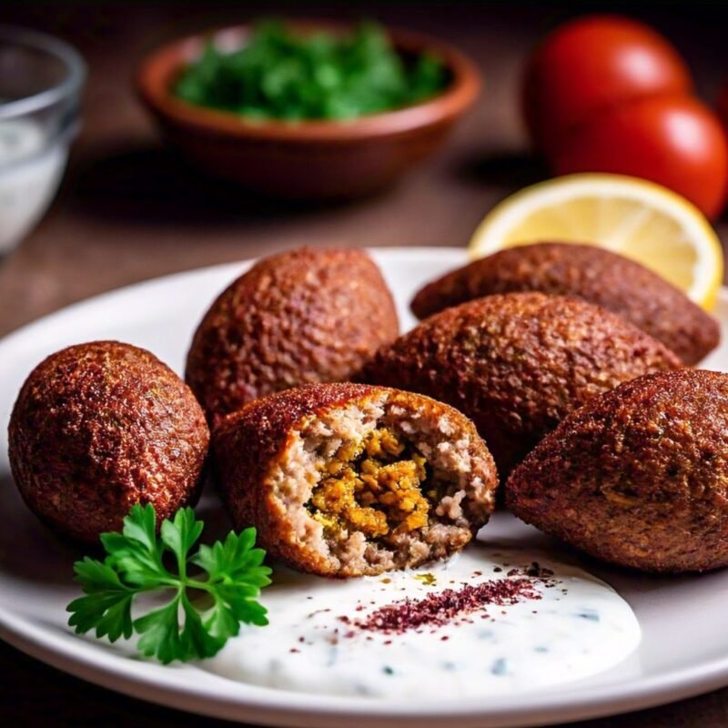 Fried Meat Kibbeh